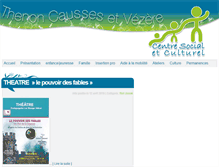 Tablet Screenshot of csc-thenon-caussesetvezere.fr